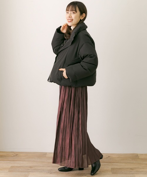 URBAN RESEARCH Sonny Label(アーバンリサーチサニーレーベル)の「シャイニープリーツスカート(スカート・レディース・ネイビー/ブラウン/グレー系その他・FREE)」の19枚目の写真