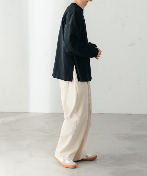 epnok（エプノック）の「長袖Tシャツ（Tシャツ/カットソー・メンズ・ナチュラル・SMALL）」の2枚目の写真