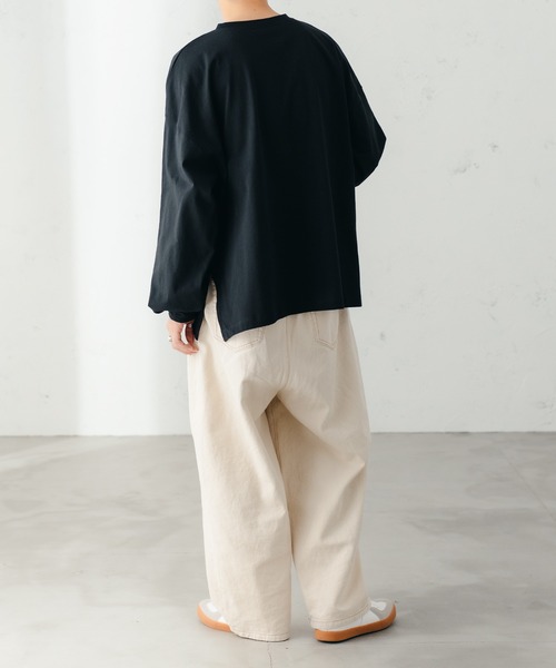 epnok（エプノック）の「長袖Tシャツ（Tシャツ/カットソー・メンズ・ナチュラル・SMALL）」の3枚目の写真