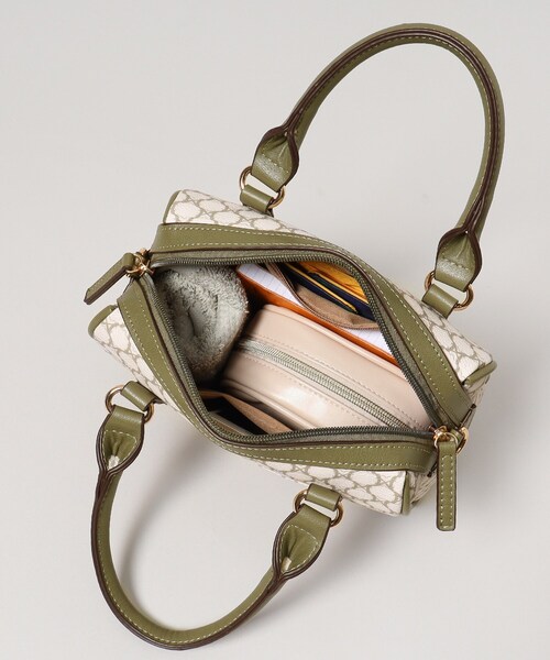 THE SHOP TK （ザ ショップ ティーケー ）の「◆モノグラムボストンバッグ/ワンハンドバッグ（ハンドバッグ・レディース・ホワイト系8/ベージュ系5/ブラウン系6・00）」の14枚目の写真