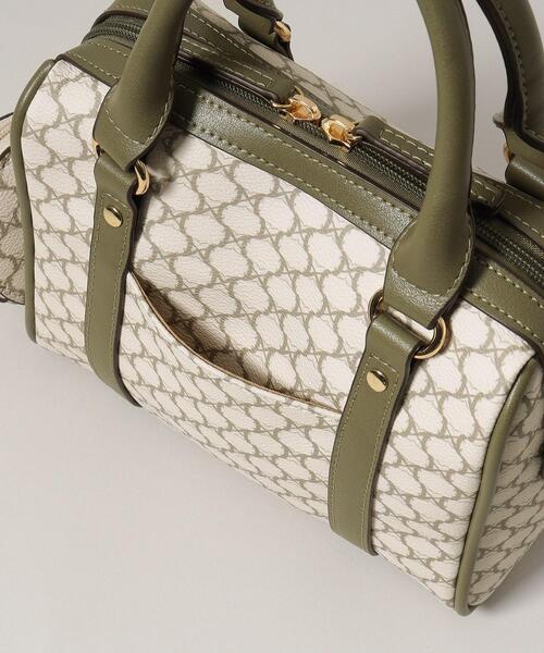 THE SHOP TK （ザ ショップ ティーケー ）の「◆モノグラムボストンバッグ/ワンハンドバッグ（ハンドバッグ・レディース・ホワイト系8/ベージュ系5/ブラウン系6・00）」の15枚目の写真