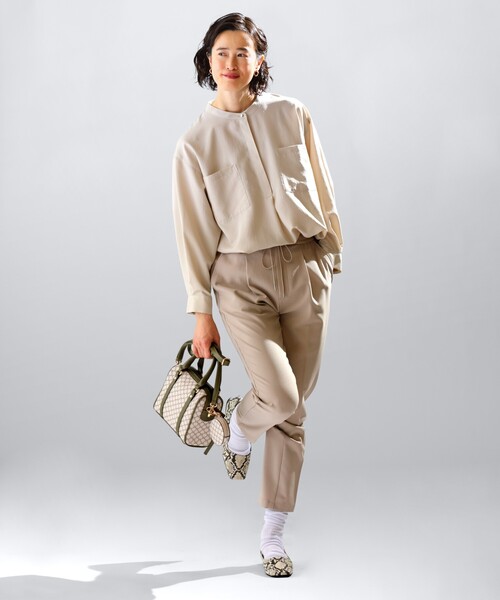 THE SHOP TK （ザ ショップ ティーケー ）の「◆モノグラムボストンバッグ/ワンハンドバッグ（ハンドバッグ・レディース・ホワイト系8/ベージュ系5/ブラウン系6・00）」の19枚目の写真