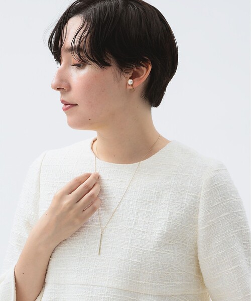 B:MING by BEAMS(ビーミングバイビームス)の「バー ロングチェーン ネックレス(ネックレス・レディース・ゴールド/シルバー・ONE SIZE)」の3枚目の写真