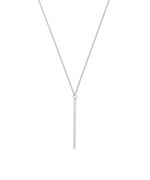 B:MING by BEAMS(ビーミングバイビームス)の「バー ロングチェーン ネックレス(ネックレス・レディース・ゴールド/シルバー・ONE SIZE)」の4枚目の写真