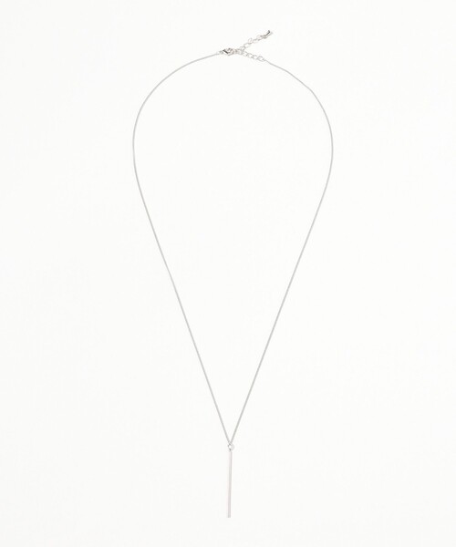B:MING by BEAMS(ビーミングバイビームス)の「バー ロングチェーン ネックレス(ネックレス・レディース・ゴールド/シルバー・ONE SIZE)」の6枚目の写真