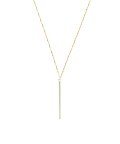 B:MING by BEAMS(ビーミングバイビームス)の「バー ロングチェーン ネックレス(ネックレス・レディース・ゴールド/シルバー・ONE SIZE)」の8枚目の写真