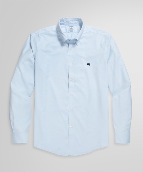 BROOKS BROTHERS(ブルックスブラザーズ)の「ストレッチオックスフォード GFロゴ カジュアルシャツ Regular Fit(シャツ/ブラウス・メンズ・ライトブルー/ピンク/レッド/イエロー/ライトピンク/グリーン/ホワイト/ブルー・LARGE/MEDIUM/SMALL/X-SMALL/X-LARGE)」の3枚目の写真