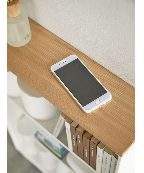 tower(タワー)の「【tower】 ハンドル付きスリムトイレラック(掃除グッズ・レディース・ホワイト/ブラック・フリー)」の9枚目の写真