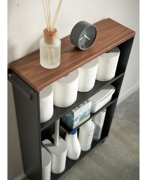 tower(タワー)の「【tower】 ハンドル付きスリムトイレラック(掃除グッズ・レディース・ホワイト/ブラック・フリー)」の13枚目の写真
