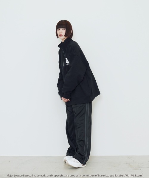 MLB（メジャーリーグベースボール）の「MLB / メジャーリーグベースボール Lulu & Arnie 別注 サイドライン トラックパンツ（その他パンツ・メンズ・グレー系その他2/グレー系その他/ブラック系その他2/ブラック系その他・MEDIUM/LARGE）」の20枚目の写真