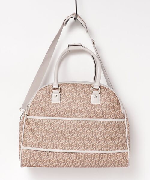 Guess（ゲス）の「WILDER Deluxe Dome（ボストンバッグ・レディース・ライトピンク/ライトブラウン・ONE SIZE）」の15枚目の写真