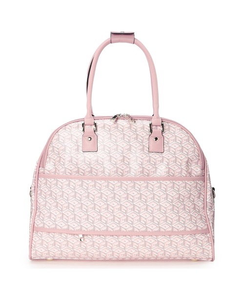 Guess（ゲス）の「WILDER Deluxe Dome（ボストンバッグ・レディース・ライトピンク/ライトブラウン・ONE SIZE）」の6枚目の写真
