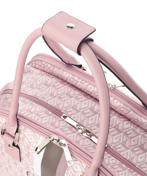Guess（ゲス）の「WILDER Deluxe Dome（ボストンバッグ・レディース・ライトピンク/ライトブラウン・ONE SIZE）」の8枚目の写真