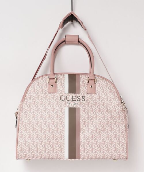 Guess（ゲス）の「WILDER Deluxe Dome（ボストンバッグ・レディース・ライトピンク/ライトブラウン・ONE SIZE）」の19枚目の写真