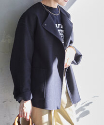 SLOBE IENA（スローブイエナ）の「リバーノーカラーブルゾン（その他  