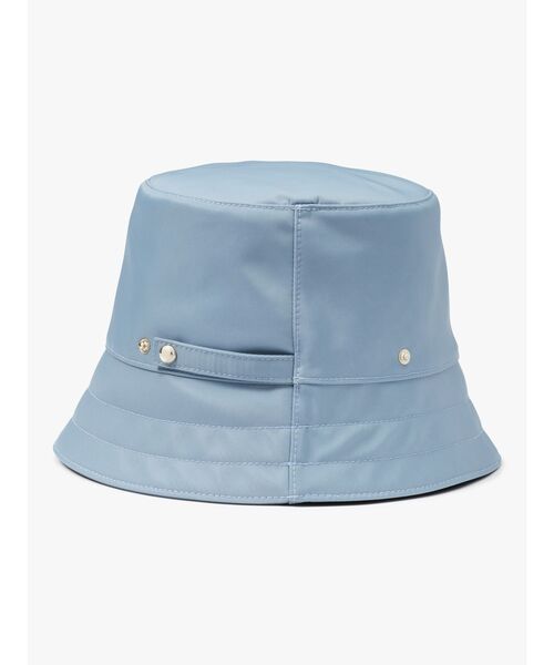 kate spade new york（ケイトスペード ニューヨーク）の「パッカブル サム ナイロン バケット ハット（ハット・レディース・ブルー・ONE）」の3枚目の写真