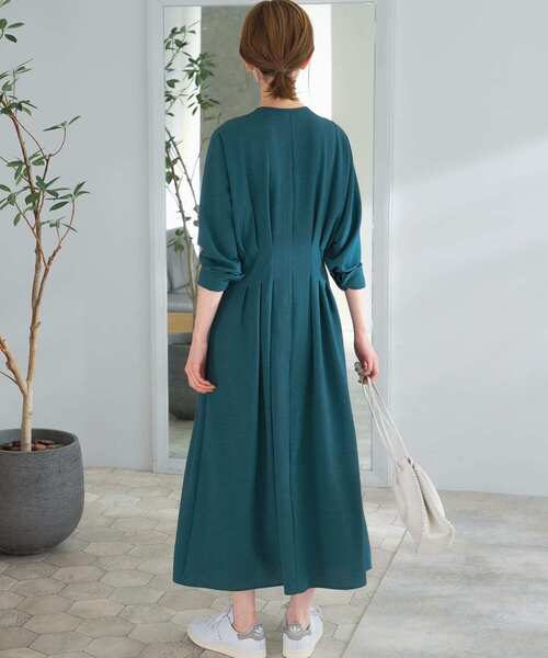 URBAN RESEARCH ROSSO(アーバンリサーチロッソ)の「ウエストコンシャスドルマンワンピース(ワンピース・レディース・ブルー系その他/ブラック/ベージュ系その他・FREE)」の17枚目の写真