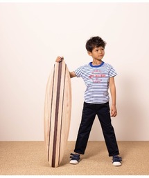 スラブジャージプチマリニエール半袖Tシャツ