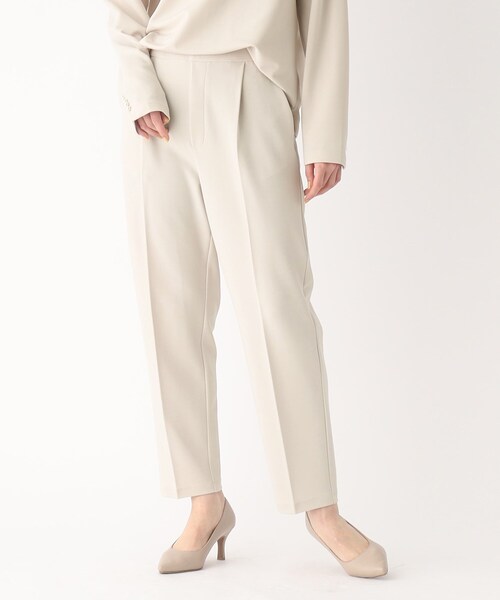 OPAQUE.CLIP（オペークドットクリップ）の「◆セットアップ対応 ジョーゼットテーパードパンツ（その他パンツ・レディース・ライトブルー/ブラック/ライトベージュ・40/38/42/36）」の13枚目の写真