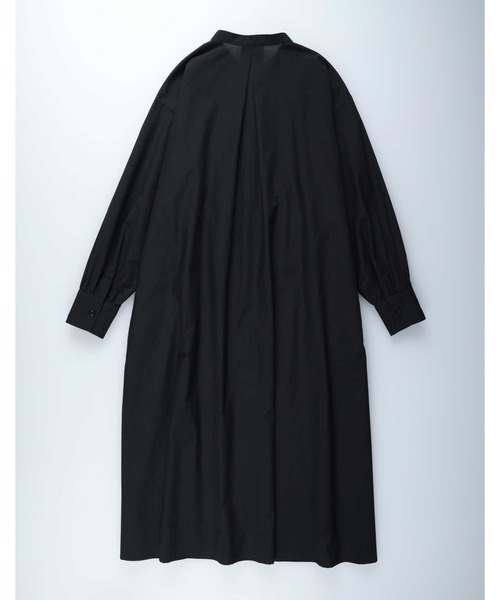 HONEYSUCKLE ROSE(ハニーサックルローズ)の「【HONEYSUCKLE ROSE】長袖ギャザーワンピース(シャツ/ブラウス・レディース・ホワイト/ブラック・M/L)」の9枚目の写真