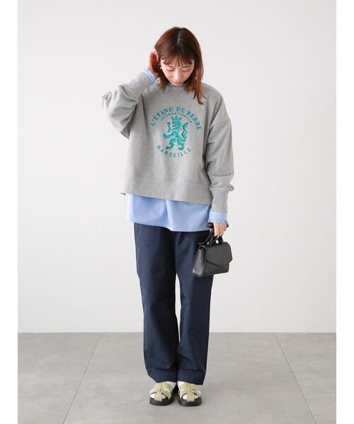 Lugnoncure（ルノンキュール）の「TCブロードフリル衿前後2WAYブラウス（シャツ/ブラウス・レディース・ブルー/サックスブルー/オフホワイト/ブラック・ﾌﾘ-）」の18枚目の写真