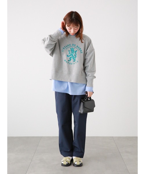 Lugnoncure（ルノンキュール）の「TCブロードフリル衿前後2WAYブラウス（シャツ/ブラウス・レディース・ブルー/サックスブルー/オフホワイト/ブラック・ﾌﾘ-）」の15枚目の写真