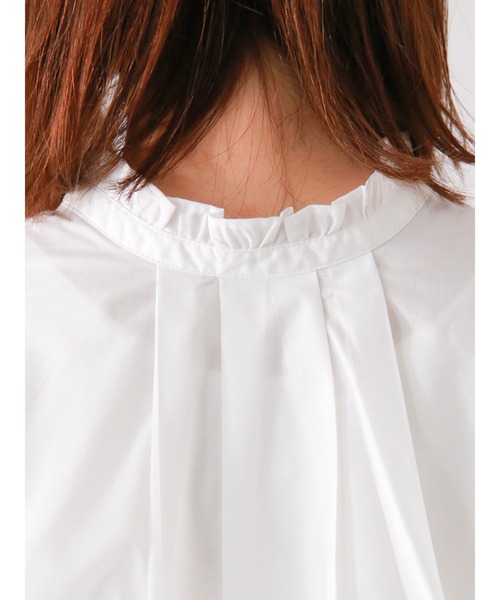 ルネ♡ホワイトフリル半袖チュニック 34 ルネ♡ホワイトフリル半袖チュニック 34 ルネ♡ホワイトフリル