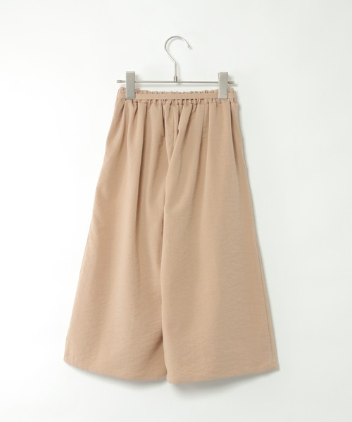 ikka(イッカ)の「細ベルト付きスラブワイドパンツ(120~160cm)(その他パンツ・キッズ・ブラック/ベージュ・120/130/140/150/160)」の4枚目の写真