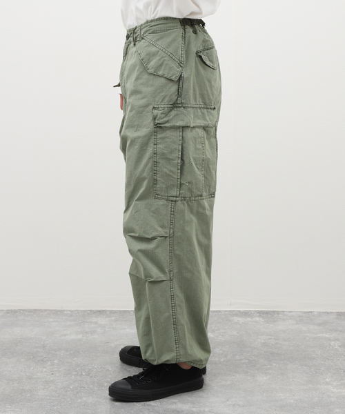 JOURNAL STANDARD J.S HOMESTEAD（ジャーナルスタンダードホームステッド）の「【J.S.Homestead】M-51 STONE LONG WASH（カーゴパンツ・メンズ・カーキ・LARGE/MEDIUM）」の17枚目の写真