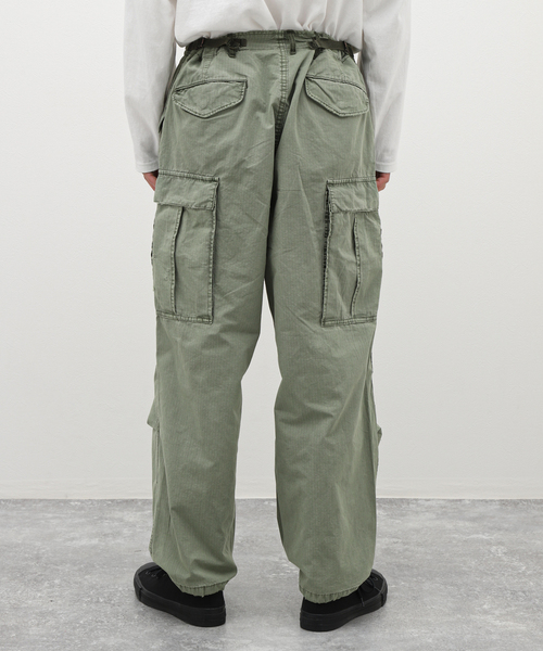 JOURNAL STANDARD J.S HOMESTEAD（ジャーナルスタンダードホームステッド）の「【J.S.Homestead】M-51 STONE LONG WASH（カーゴパンツ・メンズ・カーキ・LARGE/MEDIUM）」の10枚目の写真