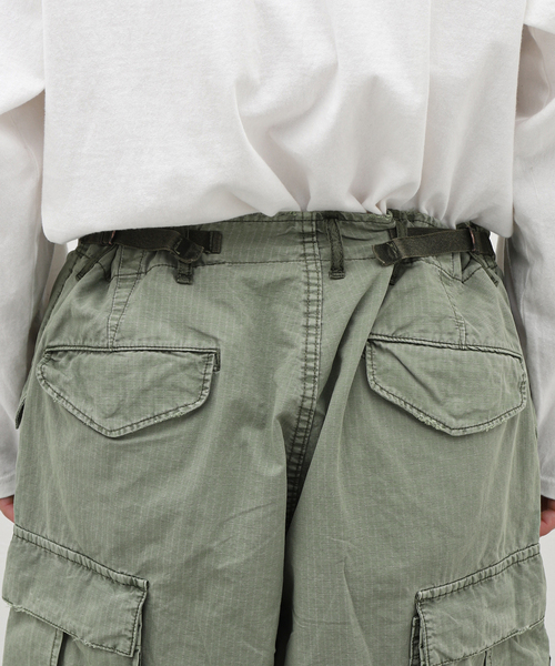 JOURNAL STANDARD J.S HOMESTEAD（ジャーナルスタンダードホームステッド）の「【J.S.Homestead】M-51 STONE LONG WASH（カーゴパンツ・メンズ・カーキ・LARGE/MEDIUM）」の5枚目の写真