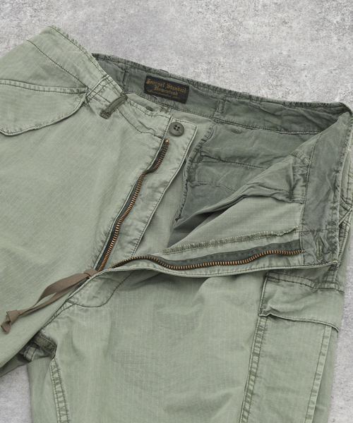 JOURNAL STANDARD J.S HOMESTEAD（ジャーナルスタンダードホームステッド）の「【J.S.Homestead】M-51 STONE LONG WASH（カーゴパンツ・メンズ・カーキ・LARGE/MEDIUM）」の9枚目の写真