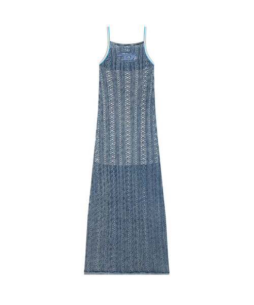 DIESEL(ディーゼル)の「レディース ドレス ワンピース マキシ レース クロシェ(ワンピース・レディース・ダークブルー・MEDIUM/SMALL/X-LARGE/LARGE)」の5枚目の写真