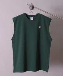 JEMORGAN（ジェーイーモーガン）の「(LK)【JEMORGAN】ミニワッペン付き ノースリーブ Tシャツ（Tシャツ/カットソー・メンズ）」