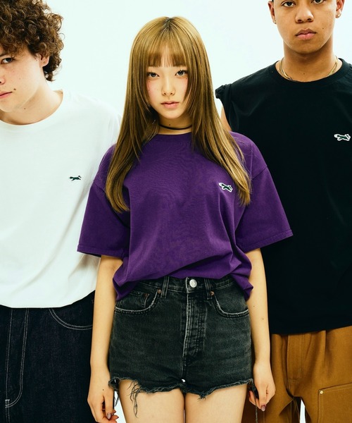 PENNEYS(ぺニーズ)の「【PENNEY'S/ペニーズ】FOX BASIC CREW SS TEE Tシャツ/半袖(Tシャツ/カットソー・メンズ・パープル/ホワイト/ライトブルー/グレー/サンドベージュ/ブラック/ネイビー/グリーン/ダークブラウン/ライトピンク・LARGE/MEDIUM/SMALL/X-LARGE)」の12枚目の写真