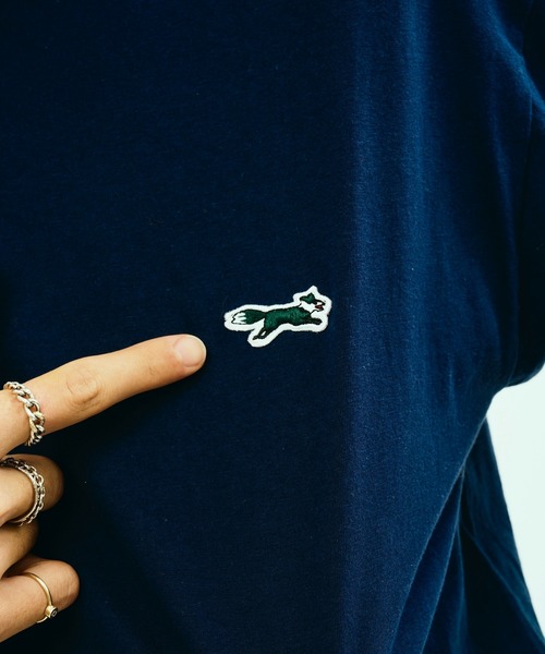 PENNEYS(ぺニーズ)の「【PENNEY'S/ペニーズ】FOX BASIC CREW SS TEE Tシャツ/半袖(Tシャツ/カットソー・メンズ・パープル/ホワイト/ライトブルー/グレー/サンドベージュ/ブラック/ネイビー/グリーン/ダークブラウン/ライトピンク・LARGE/MEDIUM/SMALL/X-LARGE)」の19枚目の写真