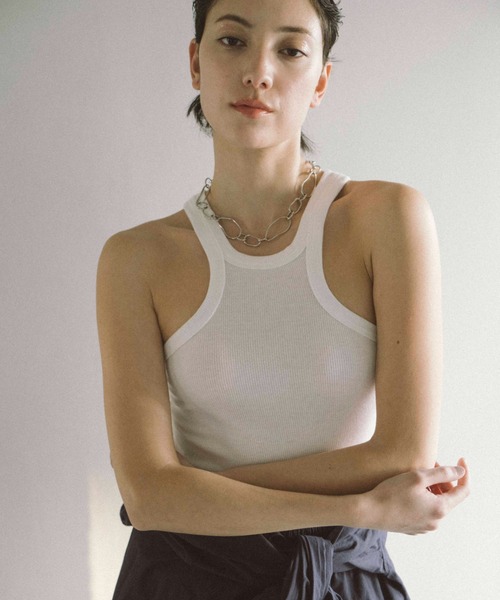 HANNE（アン）の「アメスリリブタンクトップ（タンクトップ・レディース・ブラック/ホワイト・フリー）」の2枚目の写真