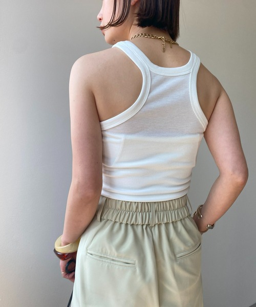 HANNE（アン）の「アメスリリブタンクトップ（タンクトップ・レディース・ブラック/ホワイト・フリー）」の8枚目の写真