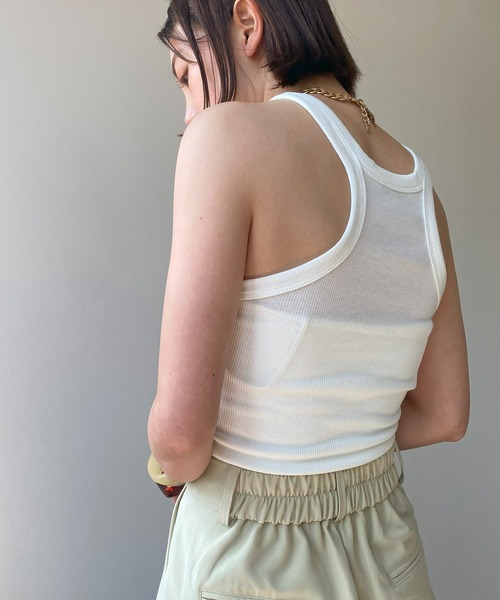 HANNE（アン）の「アメスリリブタンクトップ（タンクトップ・レディース・ブラック/ホワイト・フリー）」の9枚目の写真