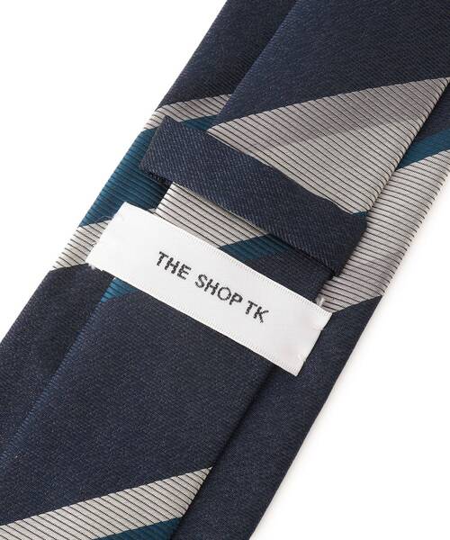 THE SHOP TK (ザ ショップ ティーケー )の「◆シルクブレンドマルチストライプネクタイ(ネクタイ・メンズ・ピンク系/ネイビー/チャコールグレー・00)」の7枚目の写真