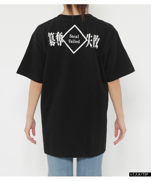 R4G（アールフォージー）の「[転生したらスライムだった件］BAMEN TEE THE RED IFRIT（Tシャツ/カットソー・レディース・ブラック・X-LARGE/LARGE/MEDIUM）」の5枚目の写真