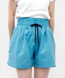プリーツプリーズ 水色 ブルー ショートパンツ 難あり その他パンツ（ブルー・ネイビー/青色系・ショート・ひざ上丈