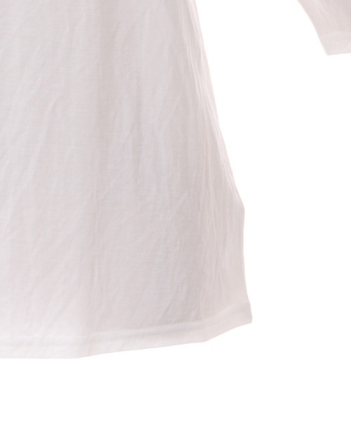 axes femme(アクシーズファム)の「パール釦付袖カットプルオーバー(Tシャツ/カットソー・レディース・サックスブルー/ホワイト/ブラック・FREE)」の8枚目の写真