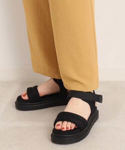 SHOO・LA・RUE（シューラルー）の「◆【接触冷感/セットアップ可/イージーケア】ウエストゴムで楽ちん ワイドパンツ（その他パンツ・レディース・マスタード/カーキ/ベージュ/ブラック・00）」の16枚目の写真