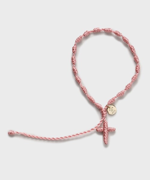 TAKEO KIKUCHI(タケオキクチ)の「【OJO DE MEX】Mexican Rosario Bracelet(ブレスレット・メンズ・キャメル/パープル/レッド系1/グリーン/ブラック/イエロー/ライトブルー/ピンク系・00)」の7枚目の写真