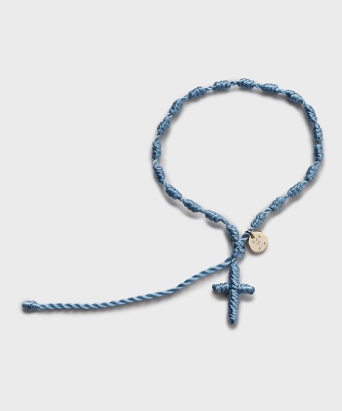 TAKEO KIKUCHI(タケオキクチ)の「【OJO DE MEX】Mexican Rosario Bracelet(ブレスレット・メンズ・キャメル/パープル/レッド系1/グリーン/ブラック/イエロー/ライトブルー/ピンク系・00)」の4枚目の写真