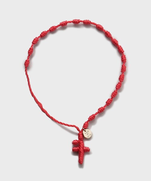 TAKEO KIKUCHI(タケオキクチ)の「【OJO DE MEX】Mexican Rosario Bracelet(ブレスレット・メンズ・キャメル/パープル/レッド系1/グリーン/ブラック/イエロー/ライトブルー/ピンク系・00)」の11枚目の写真