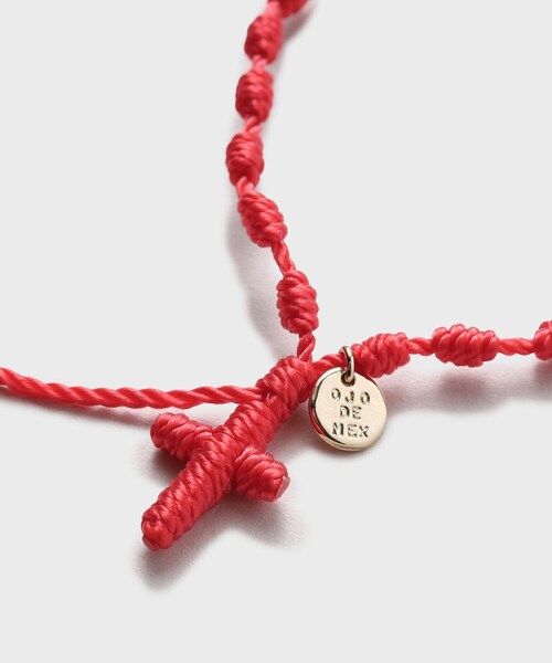 TAKEO KIKUCHI(タケオキクチ)の「【OJO DE MEX】Mexican Rosario Bracelet(ブレスレット・メンズ・キャメル/パープル/レッド系1/グリーン/ブラック/イエロー/ライトブルー/ピンク系・00)」の12枚目の写真