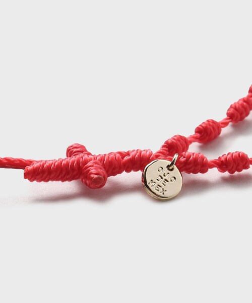TAKEO KIKUCHI(タケオキクチ)の「【OJO DE MEX】Mexican Rosario Bracelet(ブレスレット・メンズ・キャメル/パープル/レッド系1/グリーン/ブラック/イエロー/ライトブルー/ピンク系・00)」の13枚目の写真
