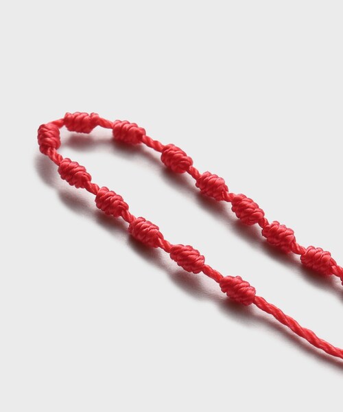 TAKEO KIKUCHI(タケオキクチ)の「【OJO DE MEX】Mexican Rosario Bracelet(ブレスレット・メンズ・キャメル/パープル/レッド系1/グリーン/ブラック/イエロー/ライトブルー/ピンク系・00)」の14枚目の写真